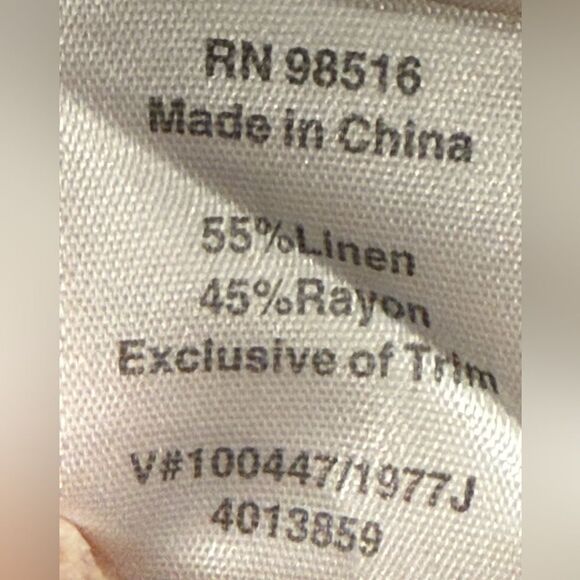 Coldwater creek linen jacket - Picture 8 of 9